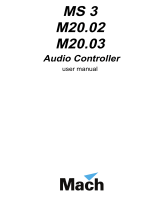 Mach 3 User manual