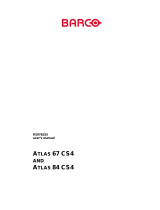 Barco OverView cPR67 (Atlas CS4) User manual