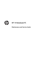 HP 14-w000 Notebook PC series User guide