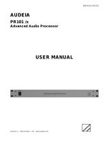 AUDEIA PR101 /x User manual