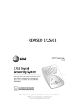 AT&T 1718 User manual