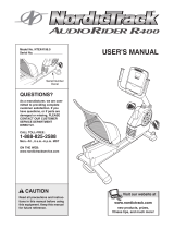 NordicTrack AudioRider R400 User manual