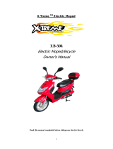 X-TREME scooter XB-504 Owner's manual