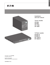 Eaton 5P 850I User manual