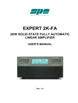 SPE EXPERT 2K-FA User manual