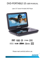 Laser DVD-PORTABLE-10 User manual