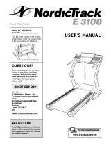 NordicTrack 4500 R User manual