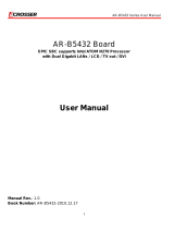 Acrosser Technology AR-B5432 Owner's manual