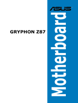Asus GRYPHONZ87 User manual