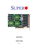 Supero AOC-UG-I4 User manual