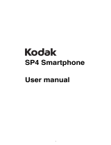 Kodak SP4 User manual