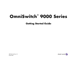 Alcatel-Lucent OmniSwitch 9000 Series Getting Started Manual