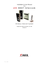 AES 603 FBK Installation & User Manual