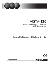 ADEMCO VISTA-120 Installation And Setup Manual