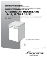 Worcester Greenstar Heatslave 18/25 User manual