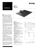AKG PZM30 D Owner's manual