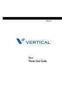 Vertical Edge 100 User manual