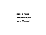 ZTE R228 User manual