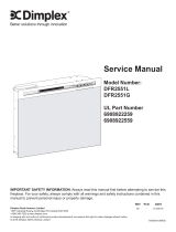 Dimplex DFR2551L User manual