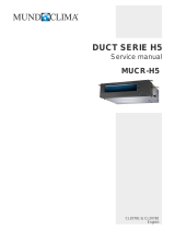 mundoclima Series MUCR-H5 “Duct Full Inverter H5” User manual