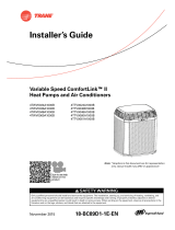 Trane 4TTV0024A1000A Installer's Manual