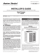 American Standart 4A6H4 Installer's Manual