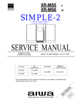 Aiwa XR-MS5 User manual