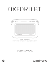 Goodmans OXFORDBT User manual