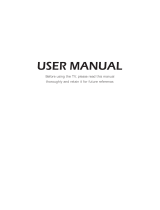 Hisense 40M2160P User manual