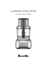Breville Kitchen Wizz 15 Pro BFP800 User manual