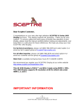 Sceptre U505CV-UMC User manual