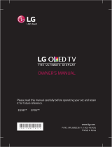 LG 65EF950V Owner's manual