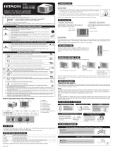 Hitachi RA-08MEF Operation and Installation Manual