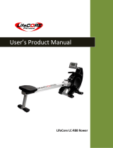 LifeCore Fitness LC-R88 Rower User manual