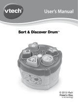 VTech Sort & Discover Drum User manual