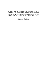 Acer Aspire 5610Z User manual