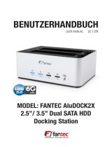 Fantec AluDOCK2X User manual