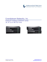 Grandstream Networks GXW4232 User manual