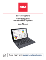 RCA 11 Galileo Pro RCT6513W87 DK User manual