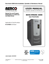 Aerco Benchmark 5000 and 6000 User manual