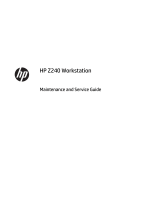 HP Z240 Small Form Factor Workstation User guide