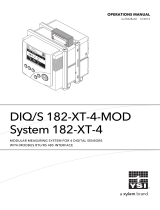 YSI IQ SensorNet 182 XT-4-MOD Terminal User manual