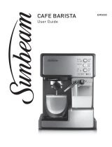 Sunbeam CAFE BARISTA EM5000 User manual