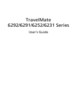 Acer TravelMate 6291 User manual