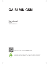 Gigabyte GA-B150N-GSM User manual