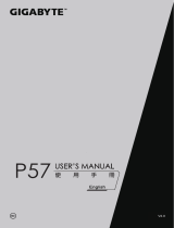 Gigabyte P57 User manual
