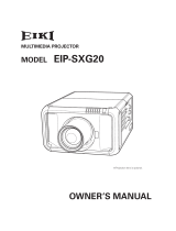 Sanyo PDG-DHT100L - DLP Projector - HD 1080p User manual