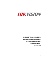 Hikvision DS-7700NI-SP Series User manual