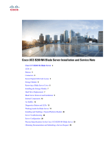 Cisco UCS B200 M4 Installation And Service Note