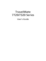 Acer TravelMate 7720 User manual